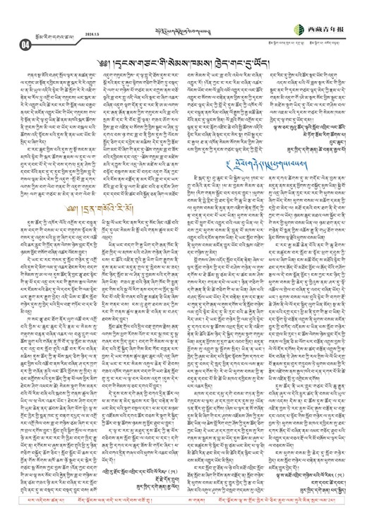 西藏青年报藏文版རྩོམ་རིག་དགའ་ཚལ།