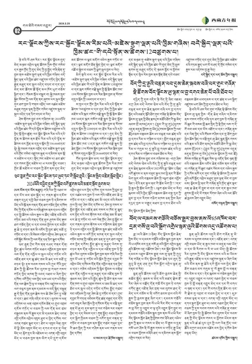 西藏青年报藏文版གལ་ཆེའི་གསར་འགྱུར།