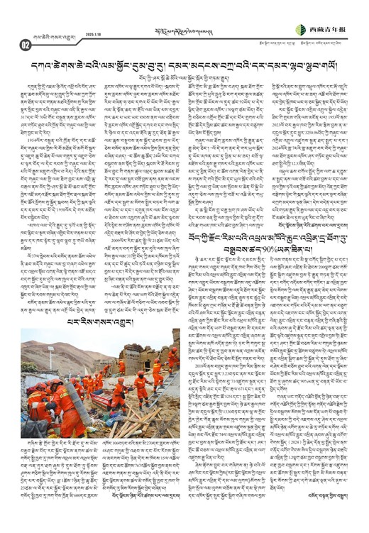 西藏青年报藏文版གལ་ཆེའི་གསར་འགྱུར།