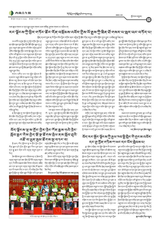 西藏青年报藏文版ཕྱོགས་བསྡུས།