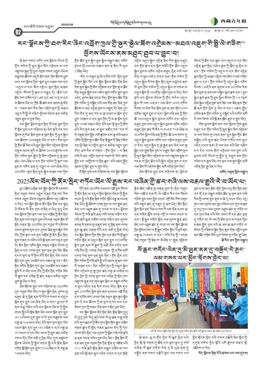西藏青年报藏文版གལ་ཆེའི་གསར་འགྱུར།